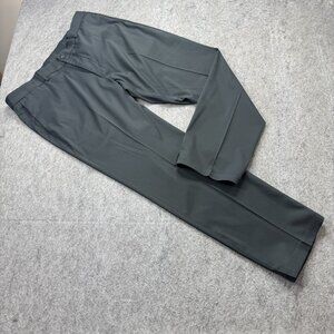 Nike Golf Pants Men 36 x 30 Black Flat Front DRI-FIT Stretch 833194 b030